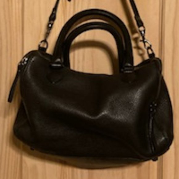 J Crew Black Leather Bag - Picture 6 of 8